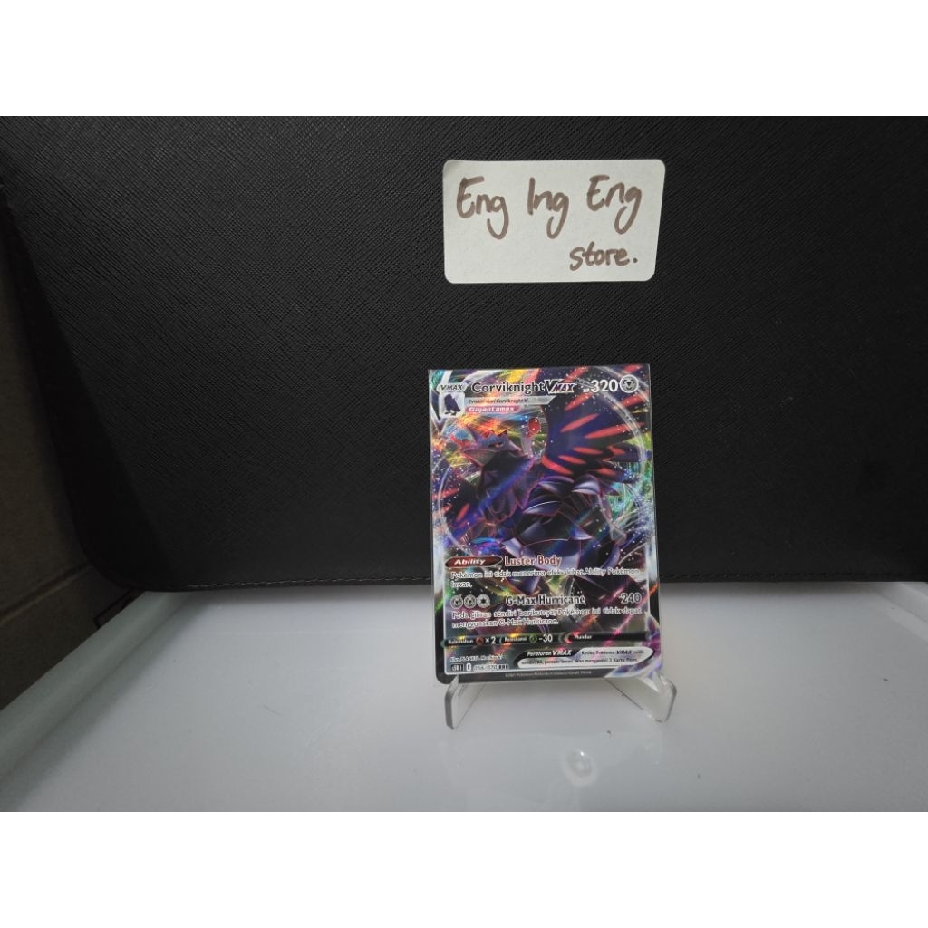 Pokemon Corviknight Vmax s5R1 Indo