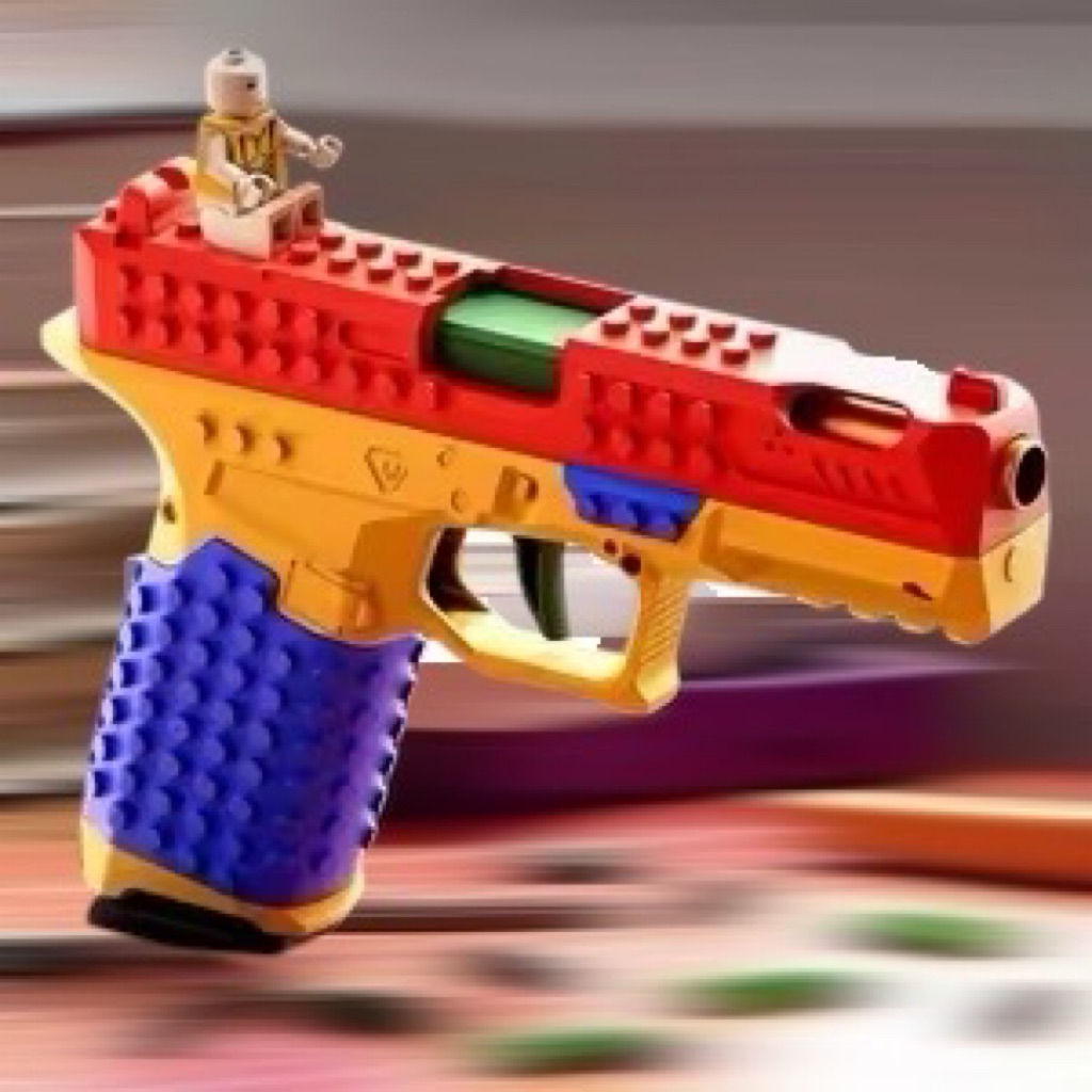 mainan pajangan anak lego Hk 416 shen yee