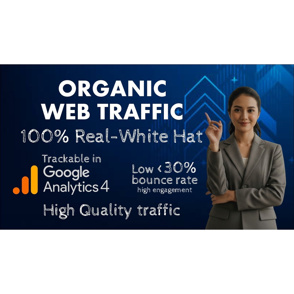 Traffic Organik website | Push keyword bebas | Bergaransi