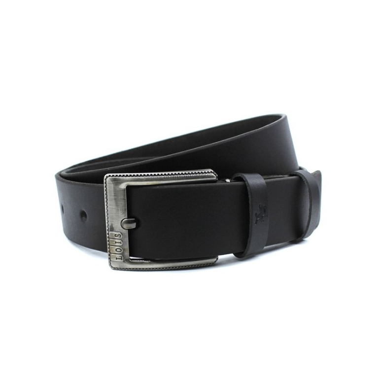 Belt Kulit B424NBLN Belt Pria Gesper Ikat Pinggang Sabuk Pria Original Lois