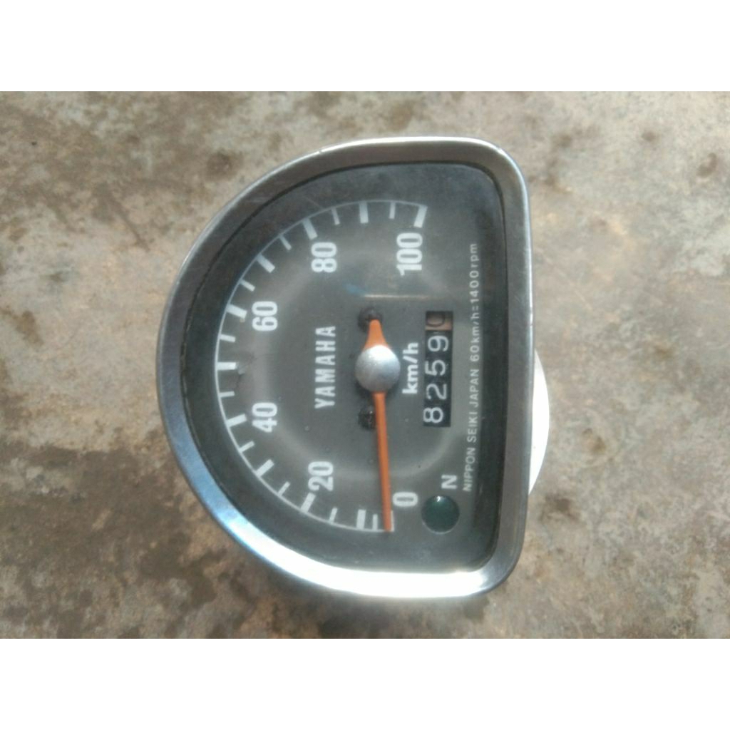 spidometer yamaha v75 ori bekas normal ready
