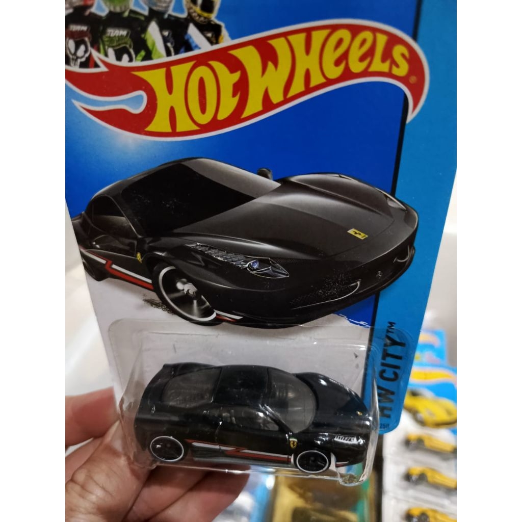 Hot Wheels Ferrari 458 Italia Black