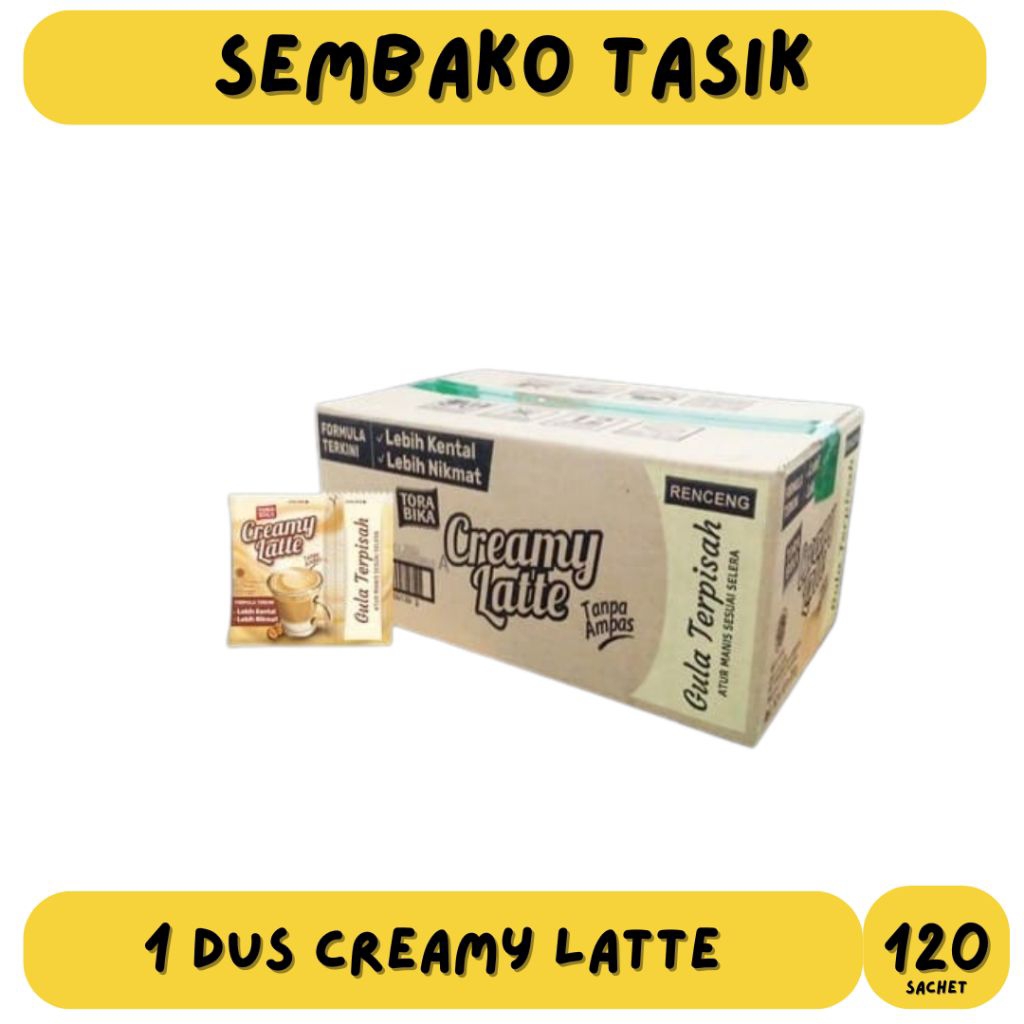 1 DUS CREAMY LATTE 120 SACHET