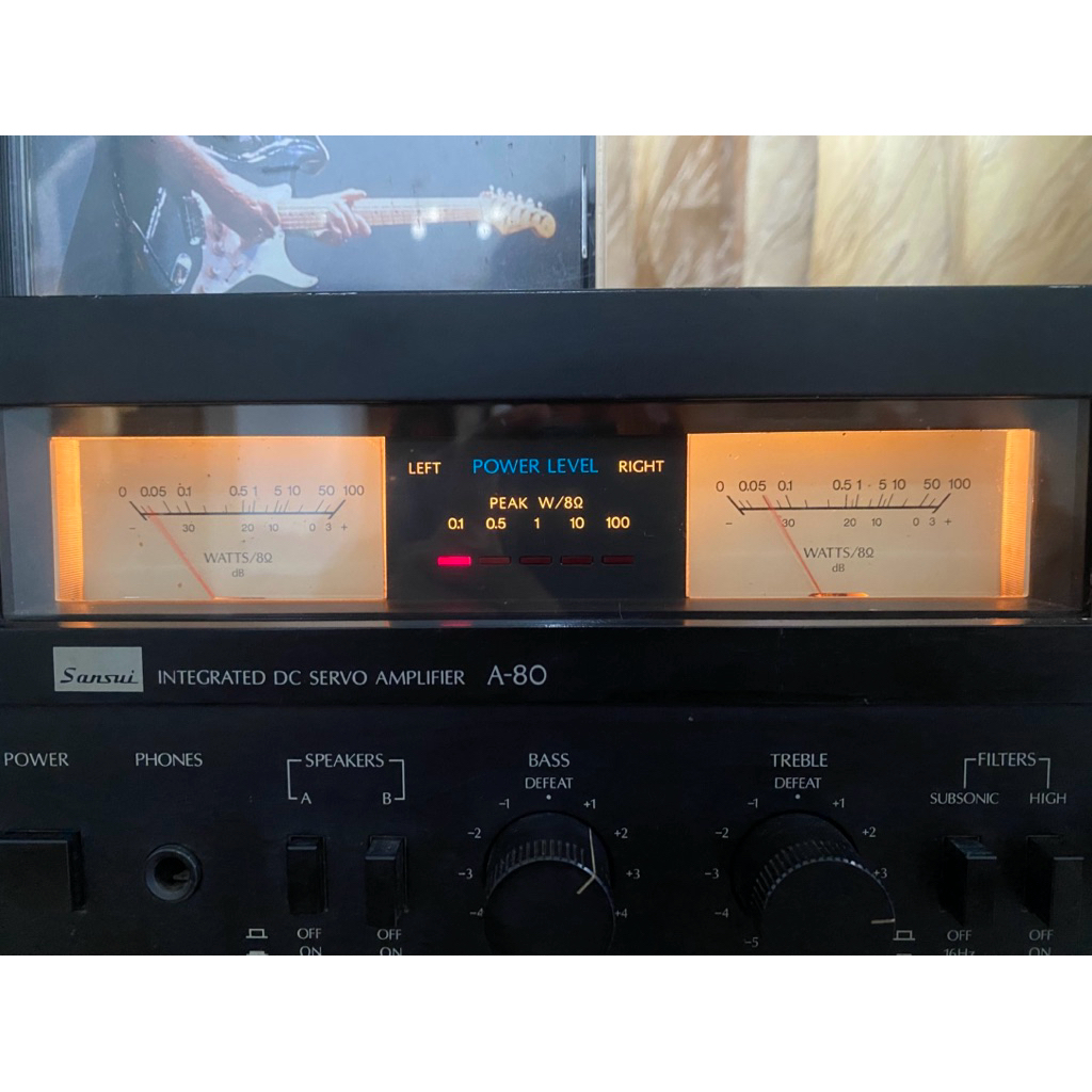 Integrated DC Servo Amplifier Sansui A-80 Sansui A 80