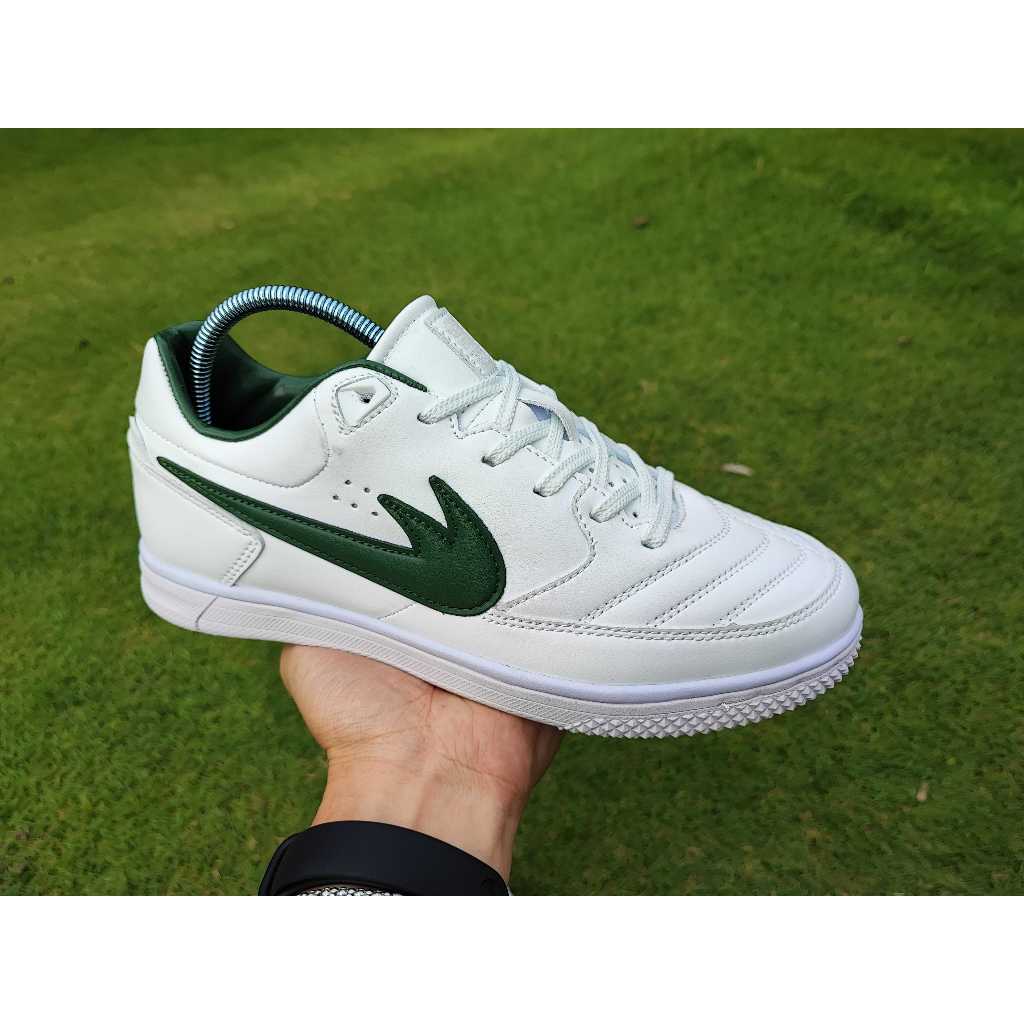 [Bisa COD] Sepatu Futsal 5 StreetGato IC - White Malacite Green