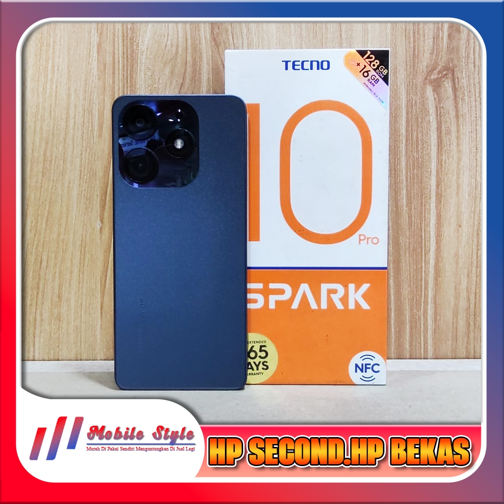 Tecno Spark 10 Pro Ram 8/128GB | Ram 8/256GB Second Mobile Style Store