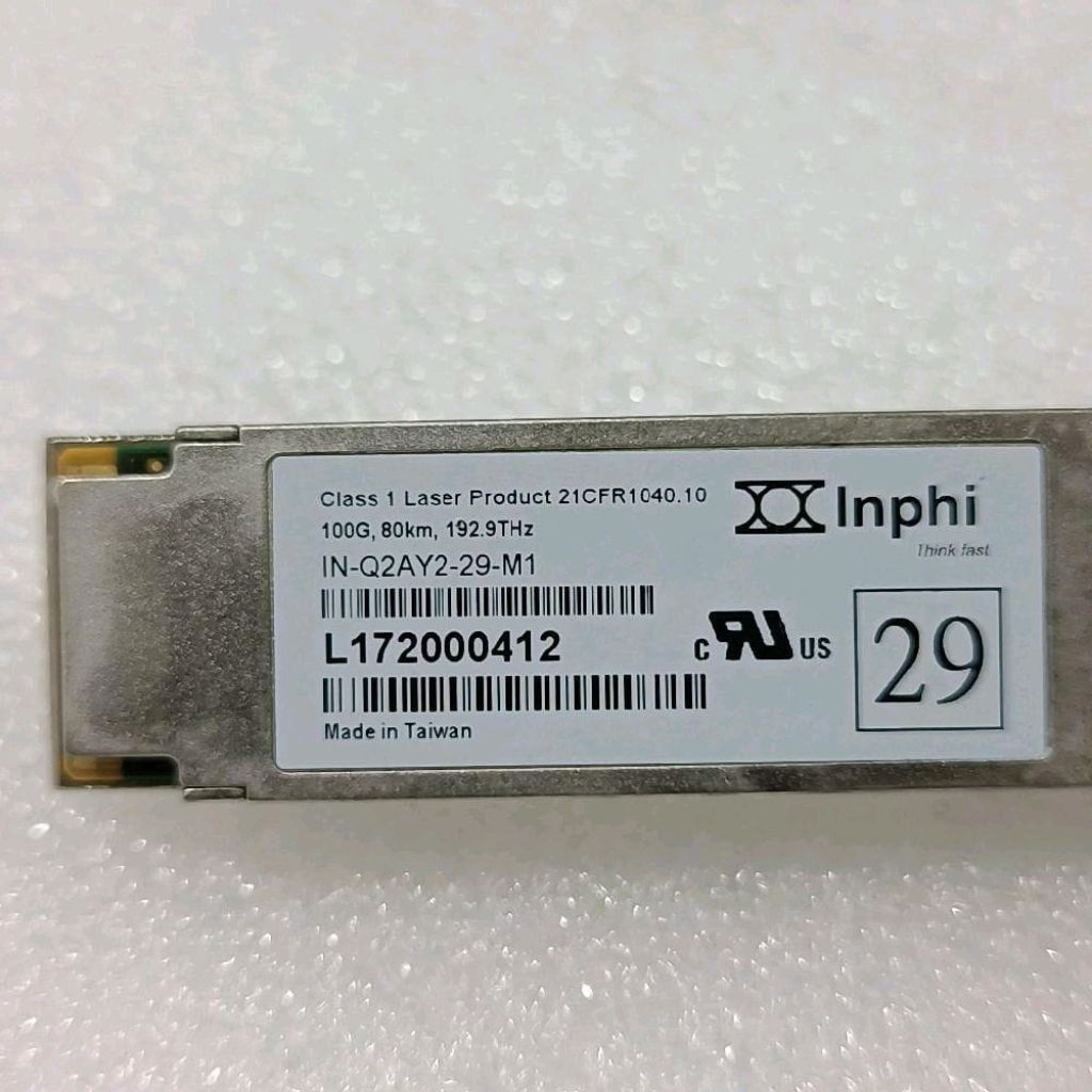 QSFP 100G 80km SMF QSFP28 ZR4 LC LC