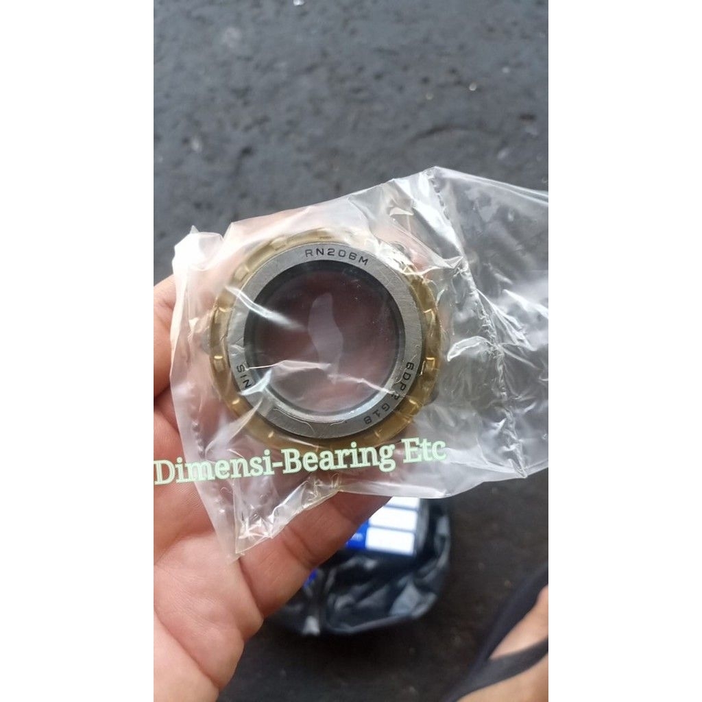 RN 206 M NIS / RN206 M NIS CYLINDRICAL ROLLER BEARING