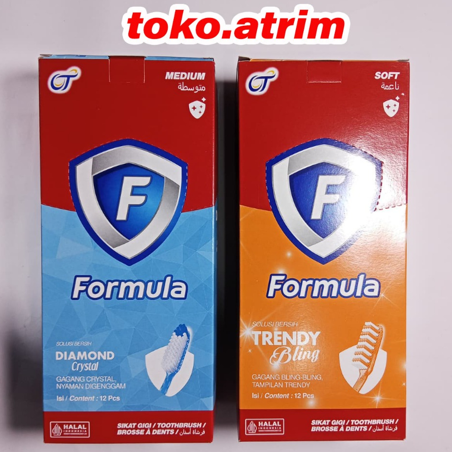 ( 1 Lusin ) Sikat Gigi Formula