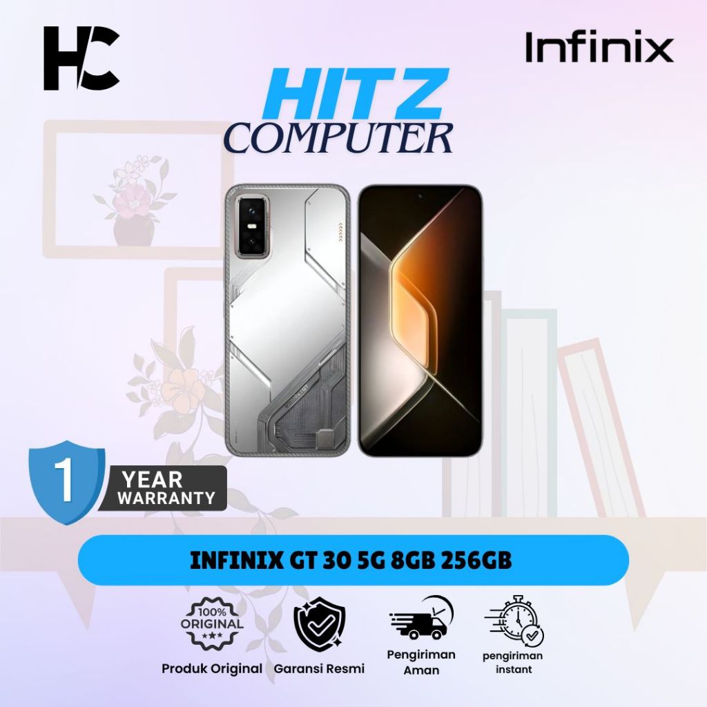 INFINIX GT 30 5G 8GB 256GB | HANDPHONE INFINIX | GARANSI RESMI