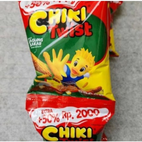Chiki Twist renceng [ 10pcs/renceng] - Jagung Bakar
