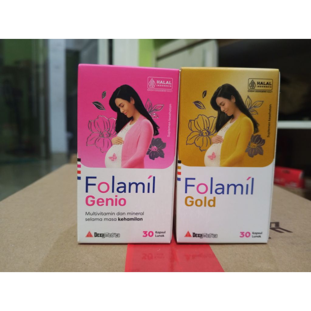 FOLAMIL GENIO DAN FOLAMIL GOLD