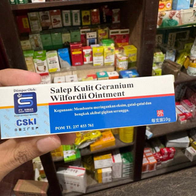 Salep Kulit Geranium Wilfordii Ointment. 100% Original
