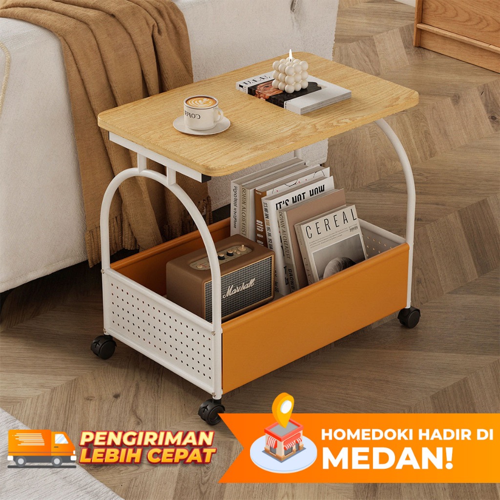 Homedoki Rak Susun Serbaguna/Rak Dapur/Rak Dapur Serbaguna/Rak Troli/Rak Troli Susun Roda