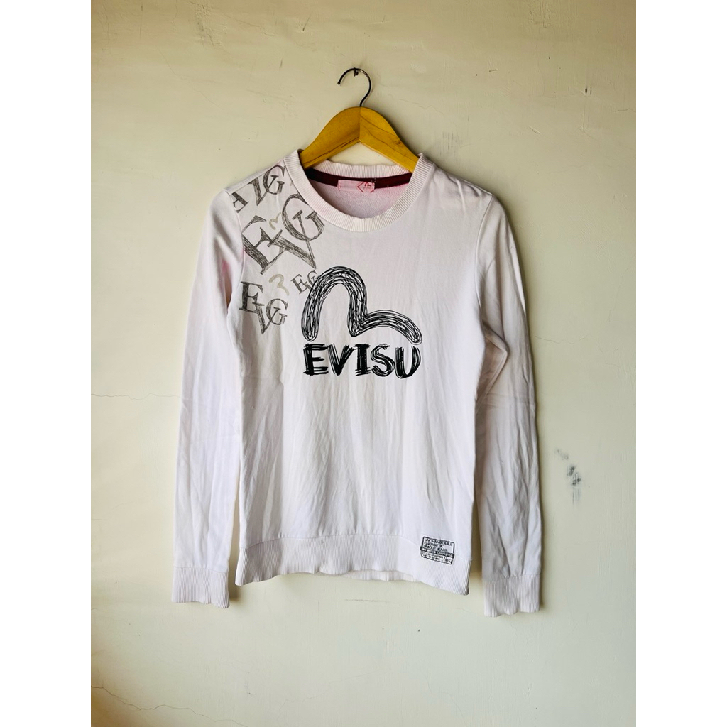 nike tech + crewneck evisu