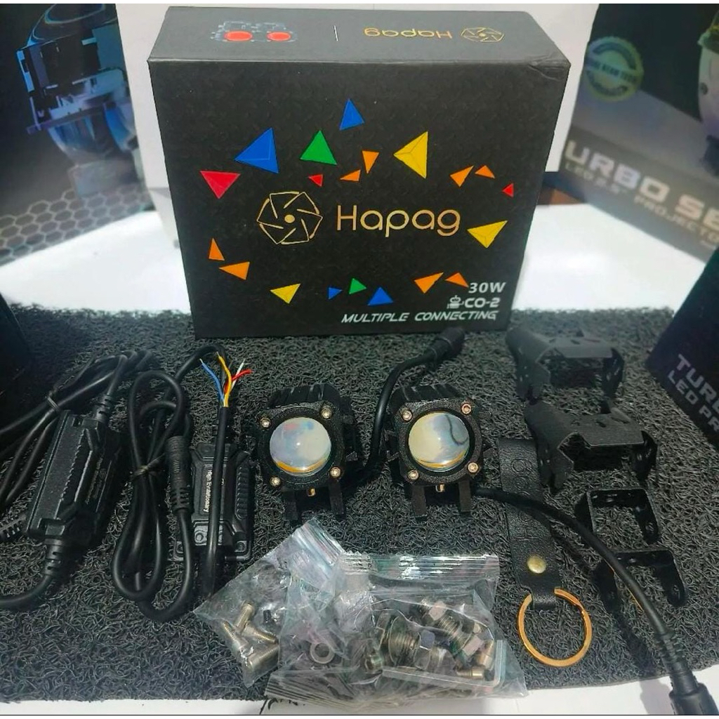 Lampu Tembak Laser CO-2 Hapag 30 Watt