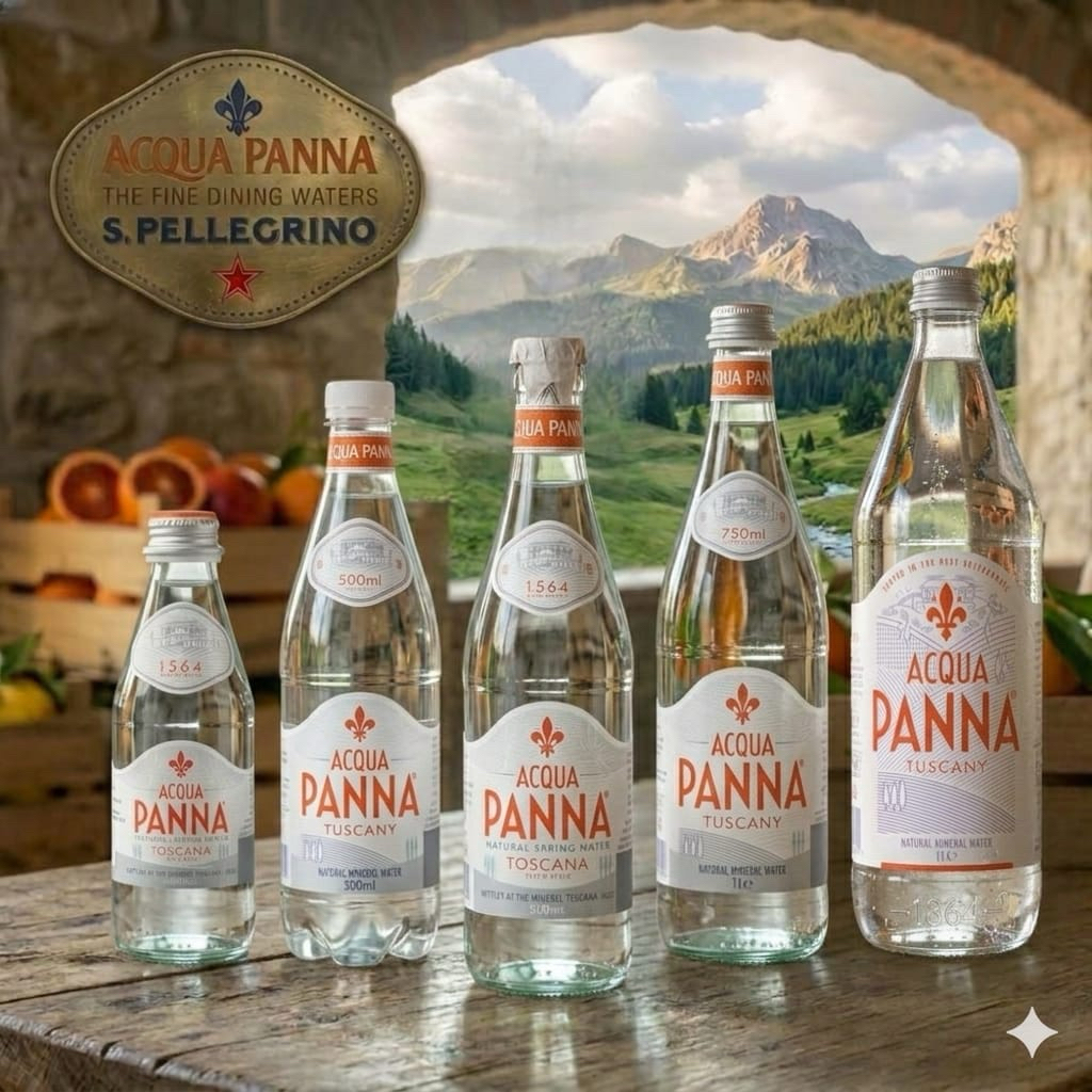 Acqua Panna Natural Mineral Water [ 1 Dus ]
