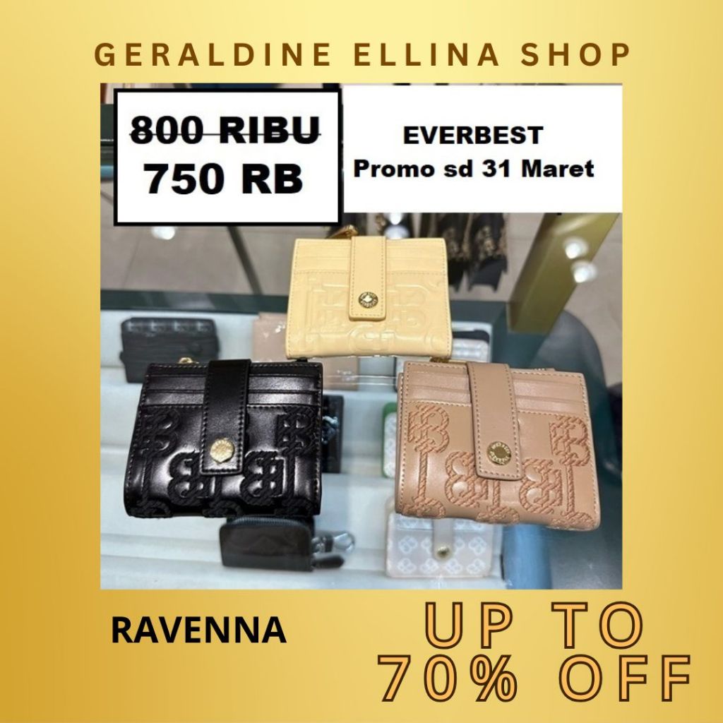 Dompet Wanita EVERBEST 100% original sale RAVENNA