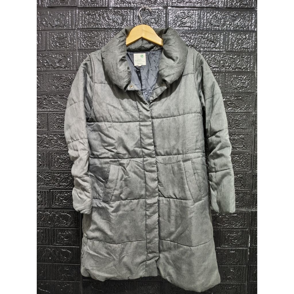 Casual winter puffer jacket Earth Music Ecology