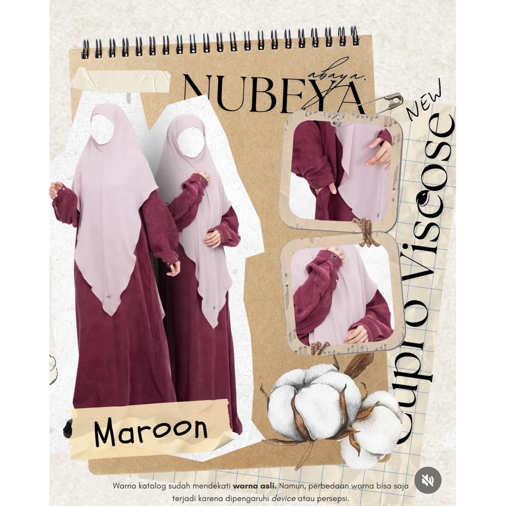 BONAVISTA NUBEYA ABAYA CUPRO VISCOSE BARREL