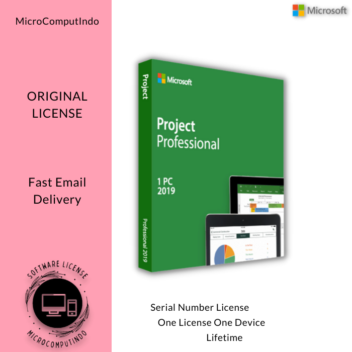 Project 2019 Professional- Kode Lisensi Original Aktivasi