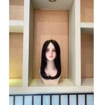 PRELOVED WIG WANITA LUNA LACE MONO PART 50 CM BISA NEGO BATAS WAJAR BACA DESKRIPSI