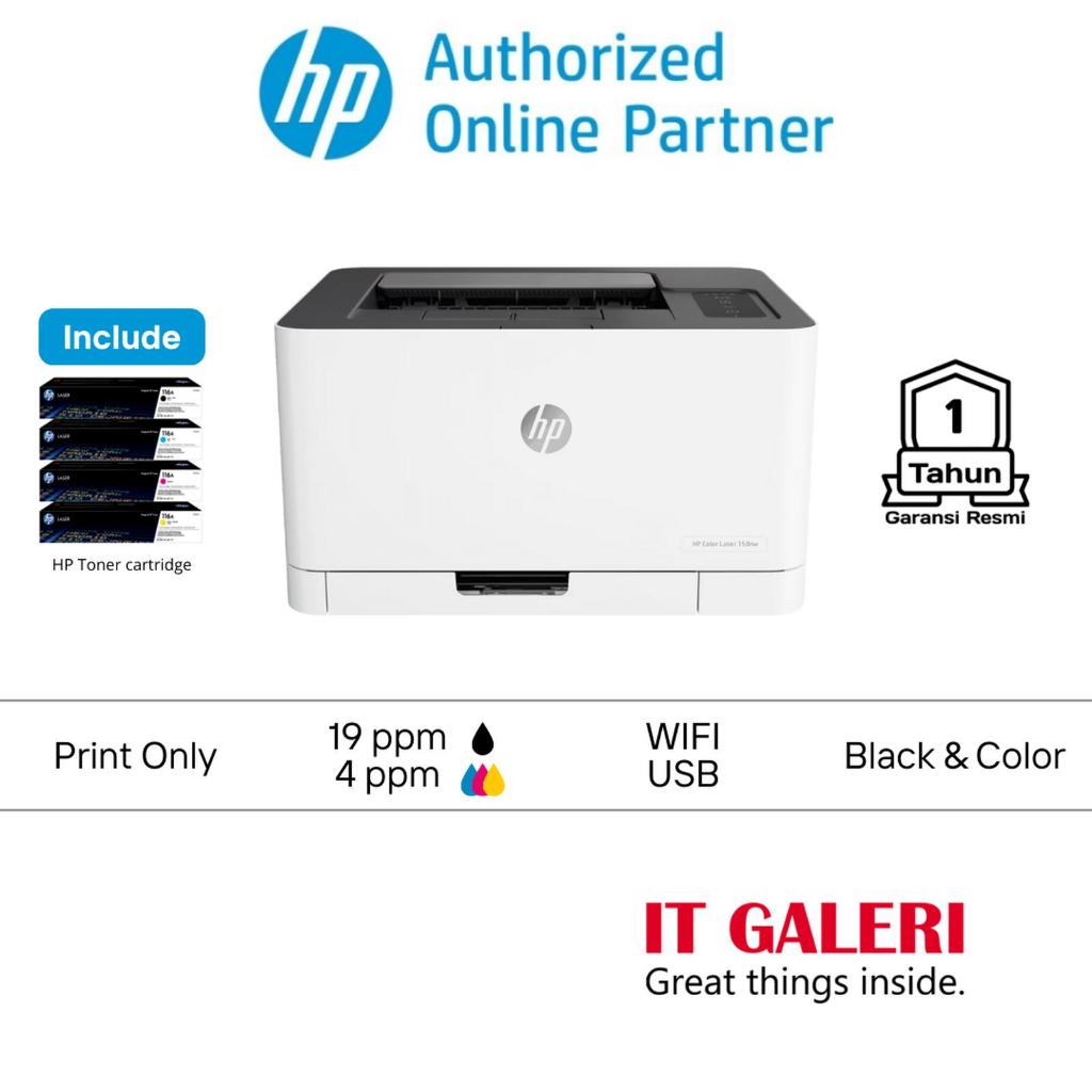 HP Color Laser 150NW Printer