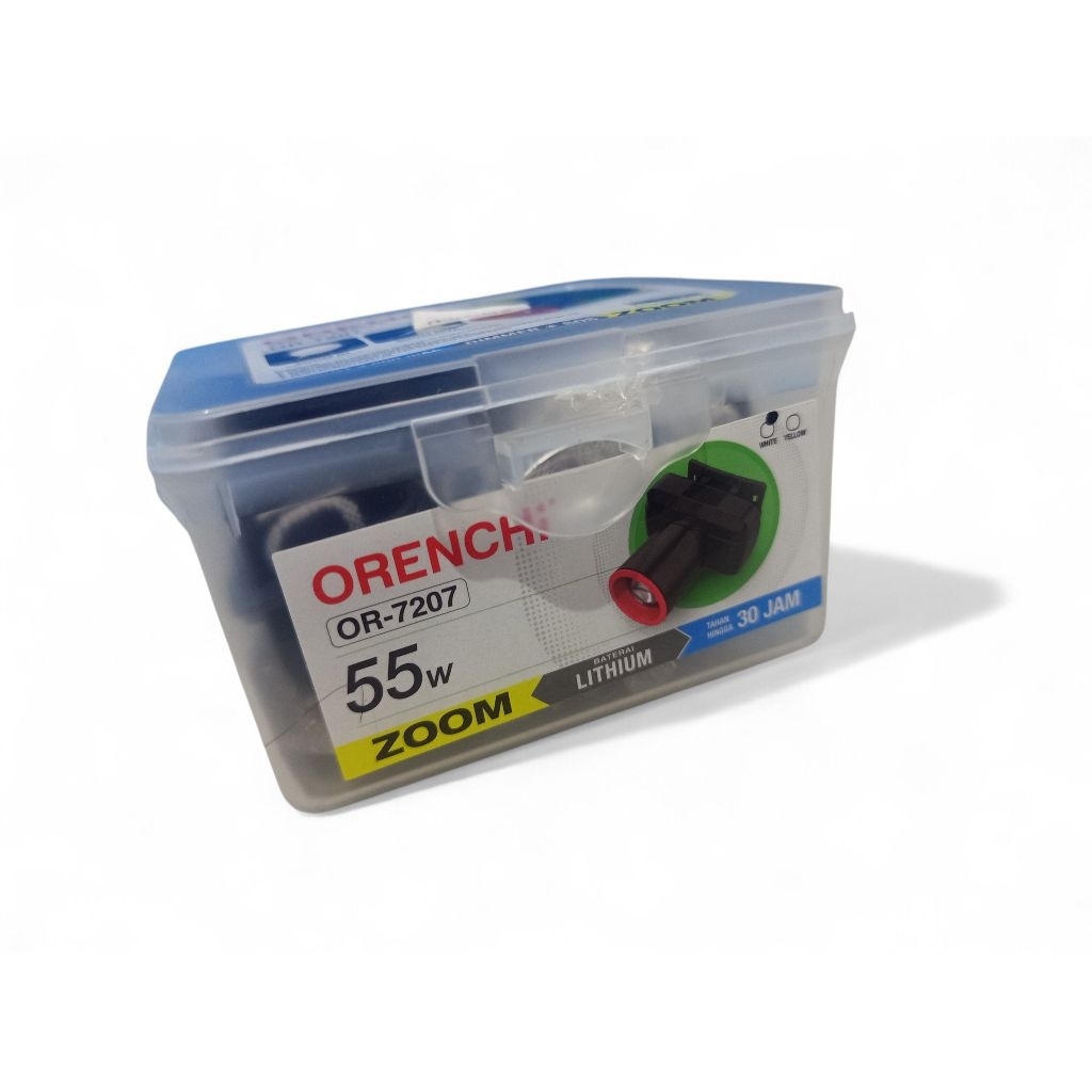 Senter Kepala LED Charge - Senter Kepala Cas 55w