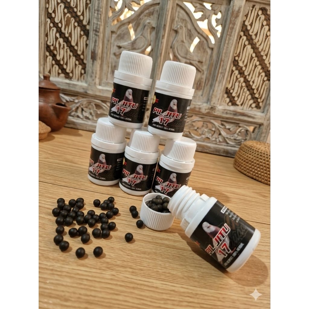 PIL JITU 17 JAMU MERPATI HERBAL 100%