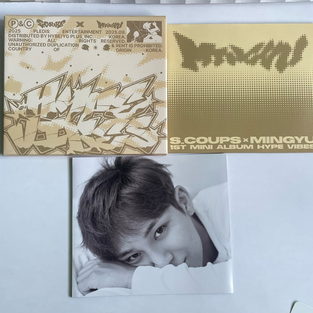 Sharing Album CXM [ Double Up ] Seventeen unit hype vibes compact mingyu scoups