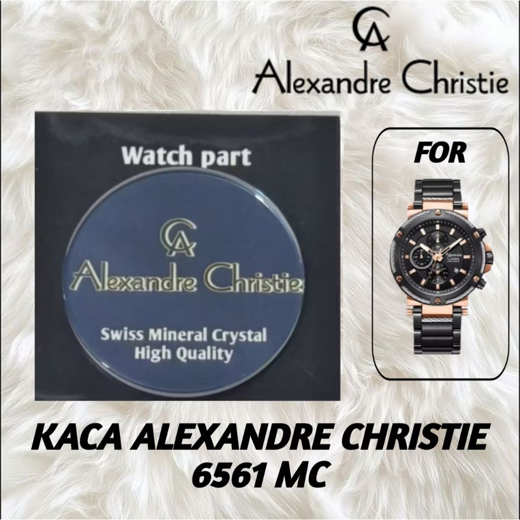 kaca jam tangan Alexandre Christie 6561 MC