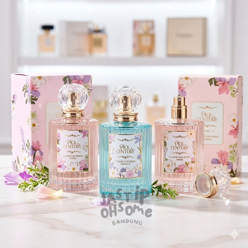 Pick Century Flower God Series Women's Perfume 50ml / Parfum Wanita Pick Century