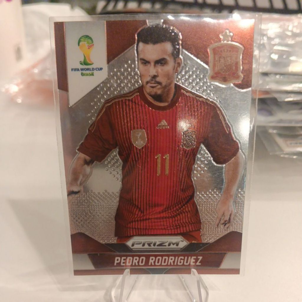 kartu bola panini prizm world cup 2014 Spain Spanyol