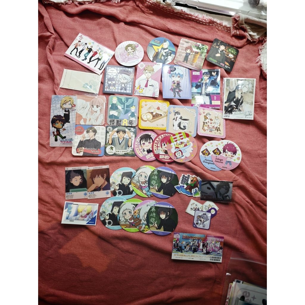 BULK SALE PART 1 Printilan Anime kertas Hypmic Hypnosis mic Samatoki Idol Master Side M Uma musume V