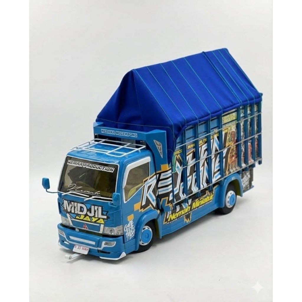 Terbaru mainan.anak anak miniatur truk oleng terbuat dari bahan kayu yang halus dan tebal dengan far