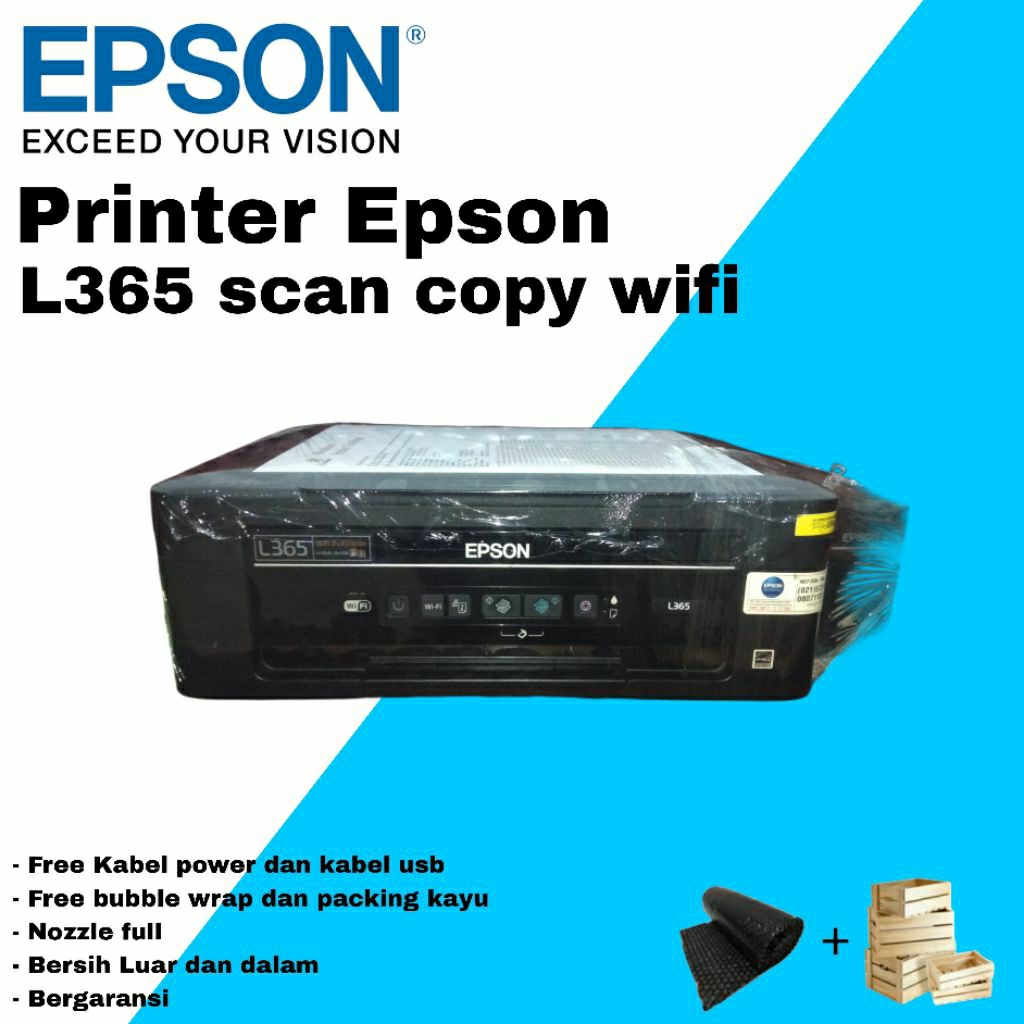 Printer Epson L365 Wifi SECOND