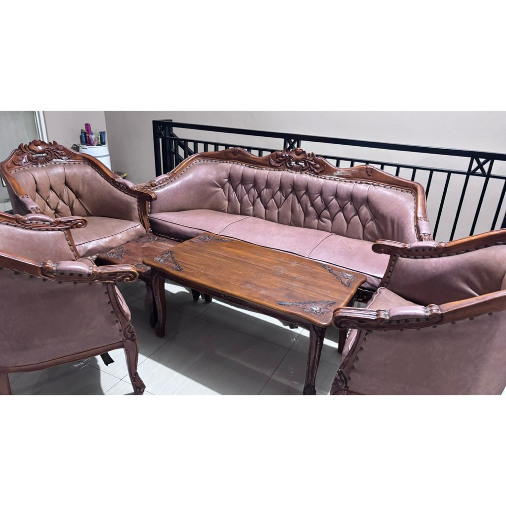 Set Kursi Ruang Tamu Second