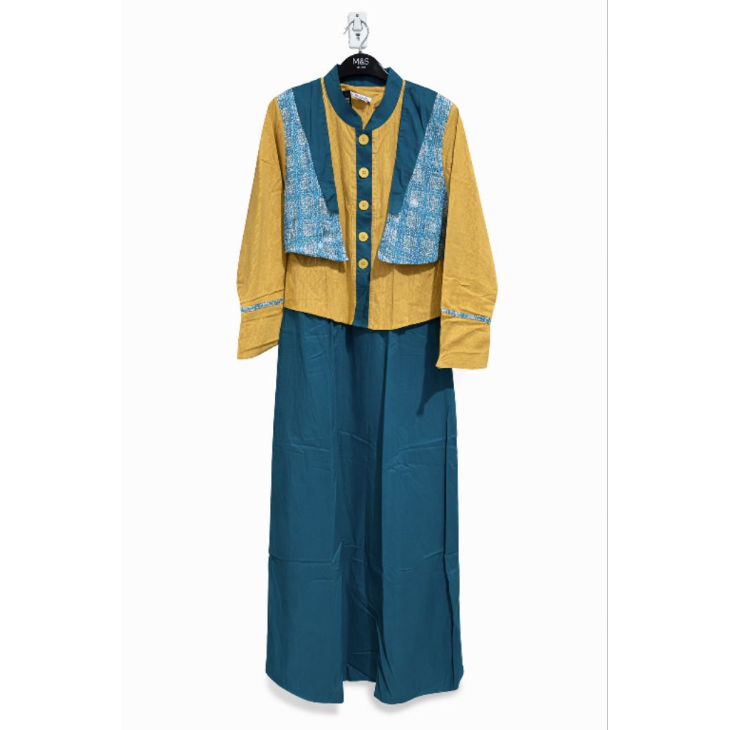 Baju gamis wanita lebaran katun baru BUKAN dress, kemeja, hoodie, vest, tunik, kardigan, lebaran, je