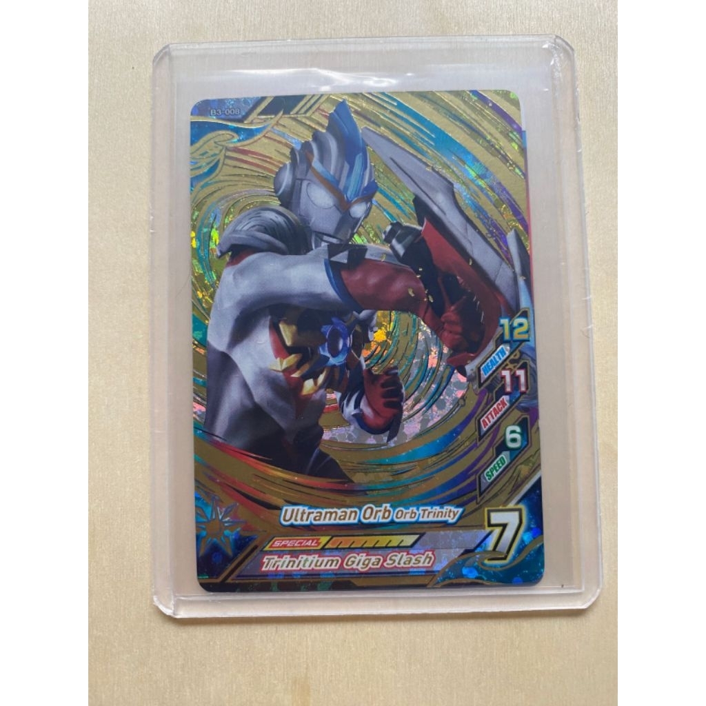 Kartu Ultraman Fusion Fight Ultra Rare