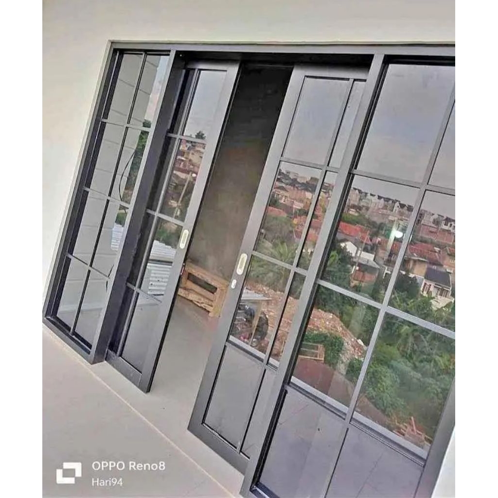 Pintu Sliding Kaca Aluminium
