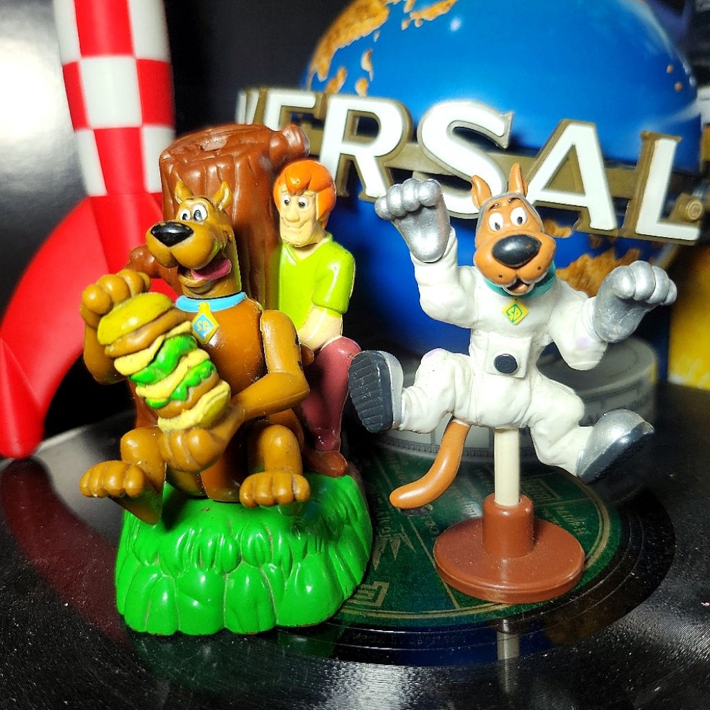 Jual Figure ORI Scooby-Doo & Shaggy Astronaut Official Hanna Barbera  Action Figure Cake Topper RARE