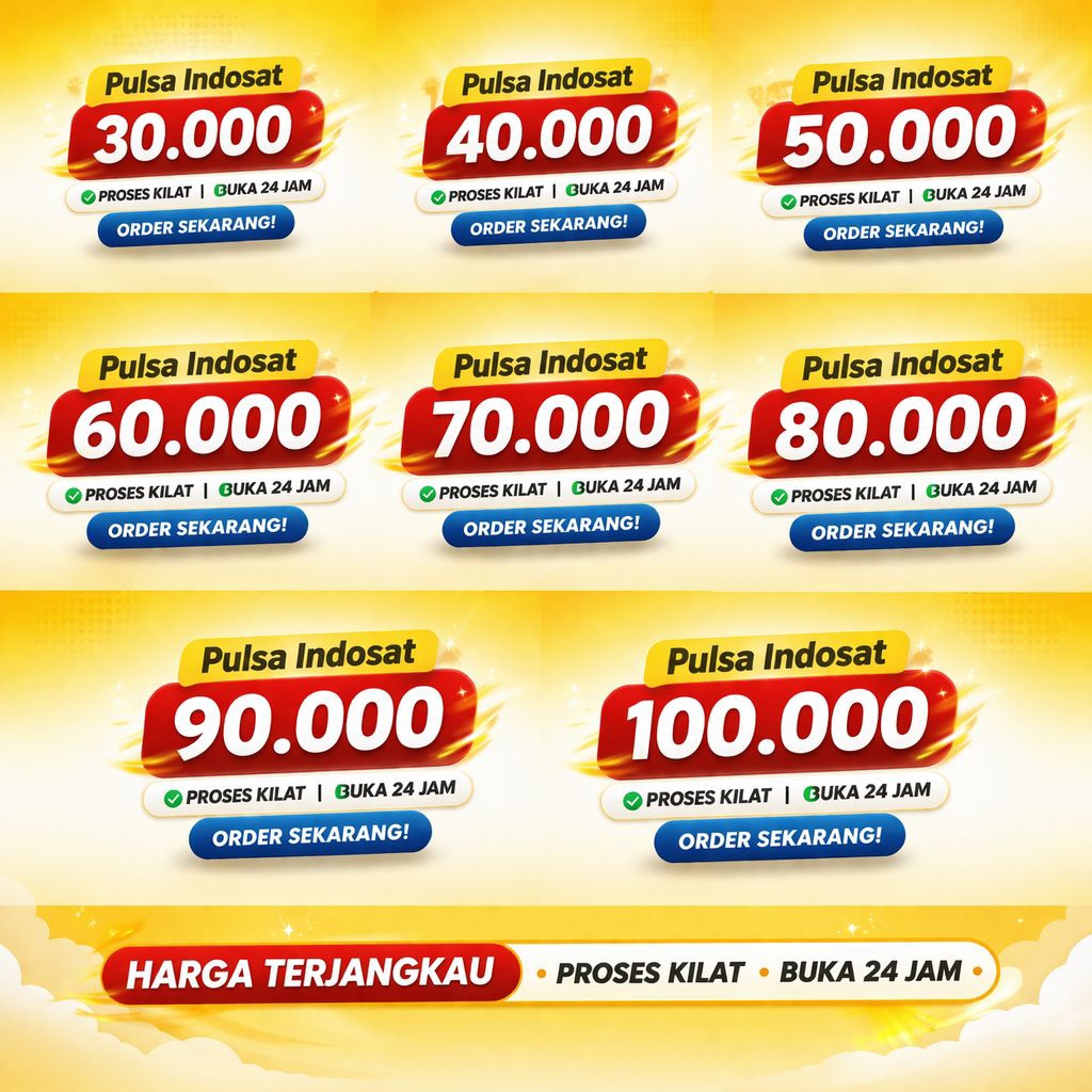 isi pulsa Indosat cepat mudah dan murah