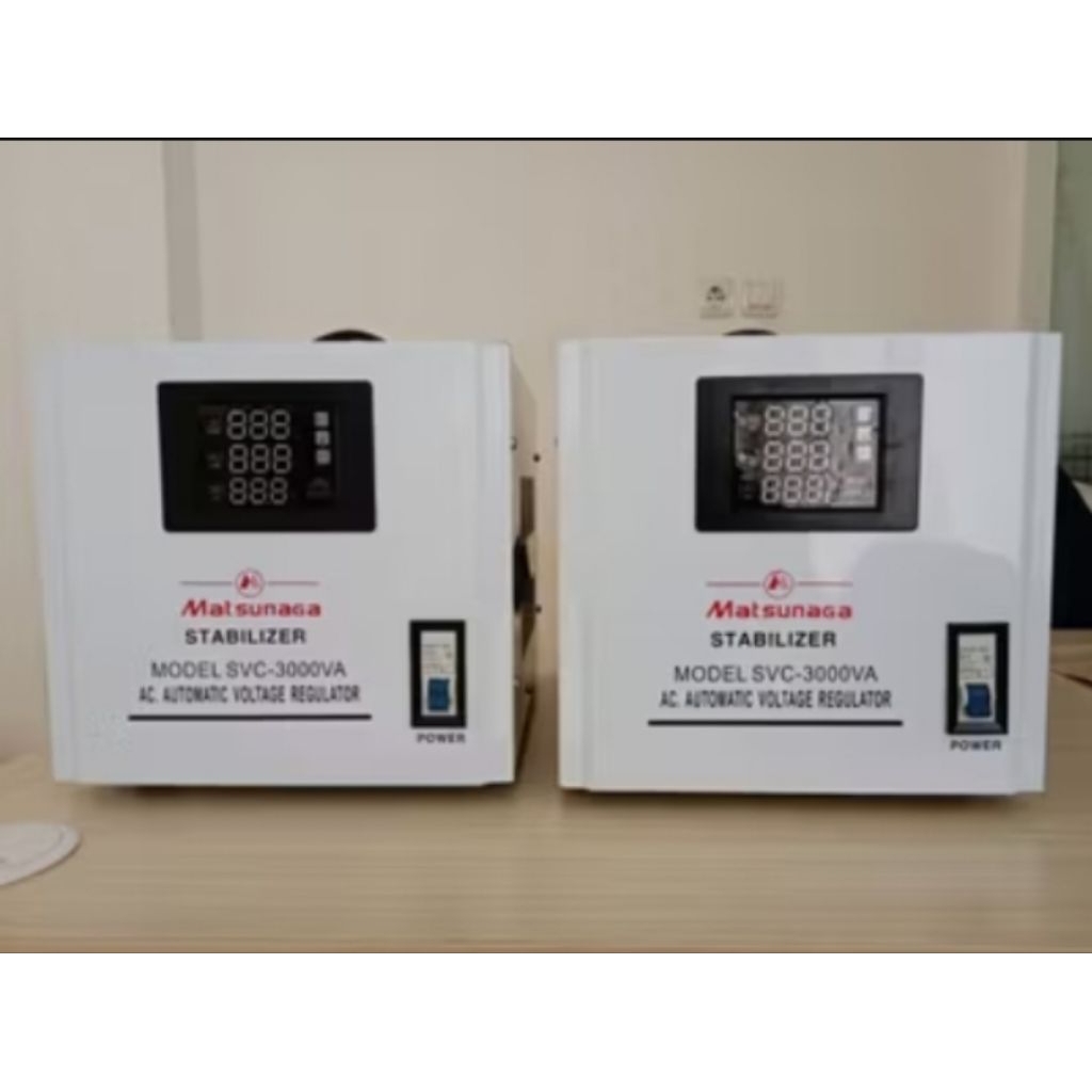 Stabilizer Tegangan Listrik/3000 watt/Listrik/Model Acak/Random/Pc/Rental ps/Ac/kulkas