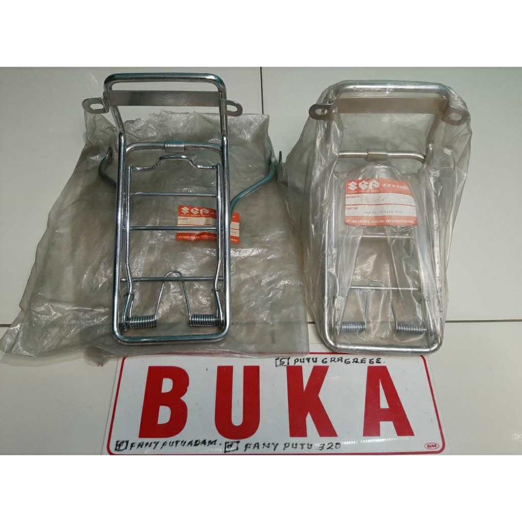 Rak jepit depan rak penjepit depa besi penjepit norijinal suzuki Rc80 Rc100Deluxe Rc spirit Rc DK