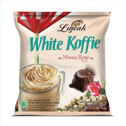 Kopi Luwak White Koffie Mocca Rose Isi 10 Sachet