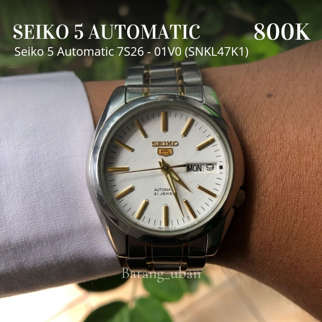Seiko 5 7s26 - 01V0 SNKL47K1