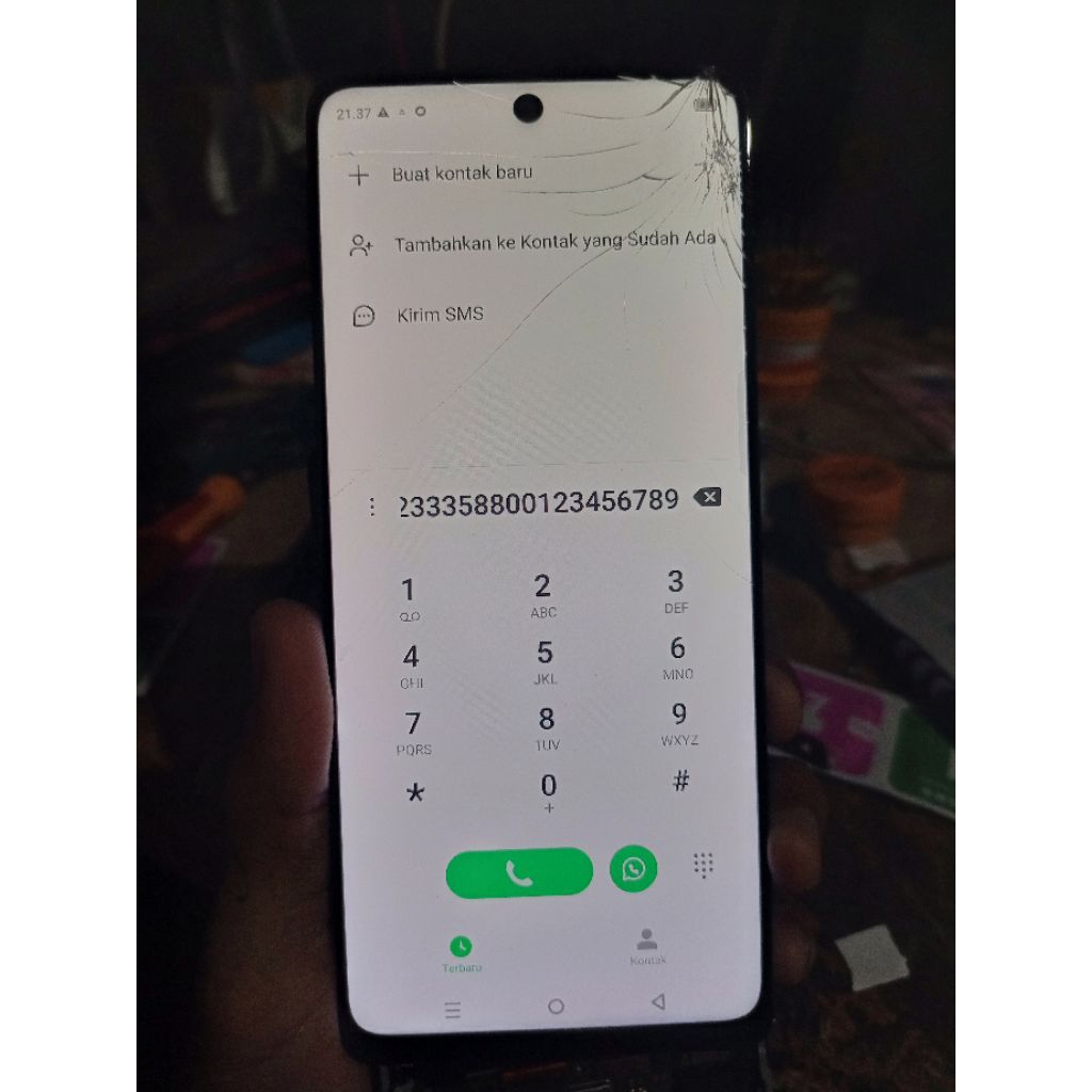 lcd Infinix note 30 ori copotan