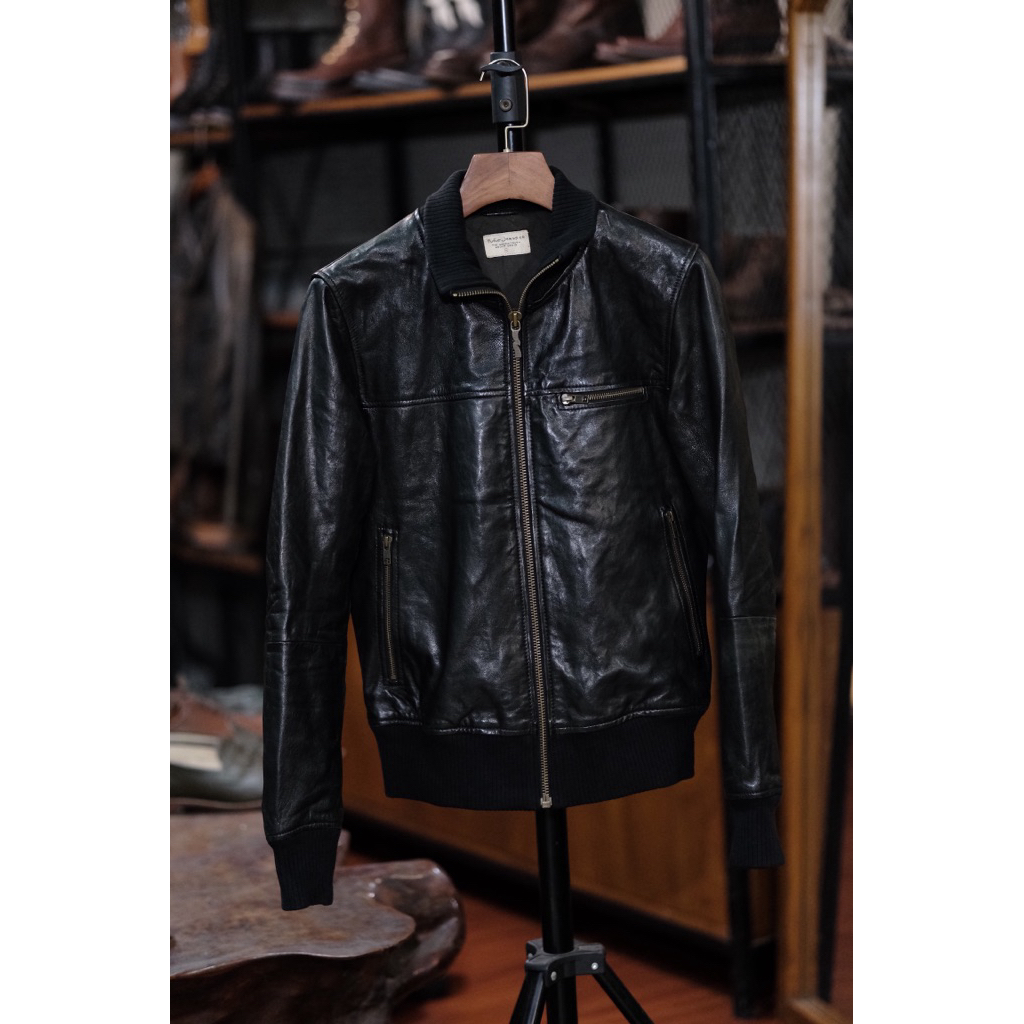 Jaket Nudie Kristoffer VegTan Leather Jacket