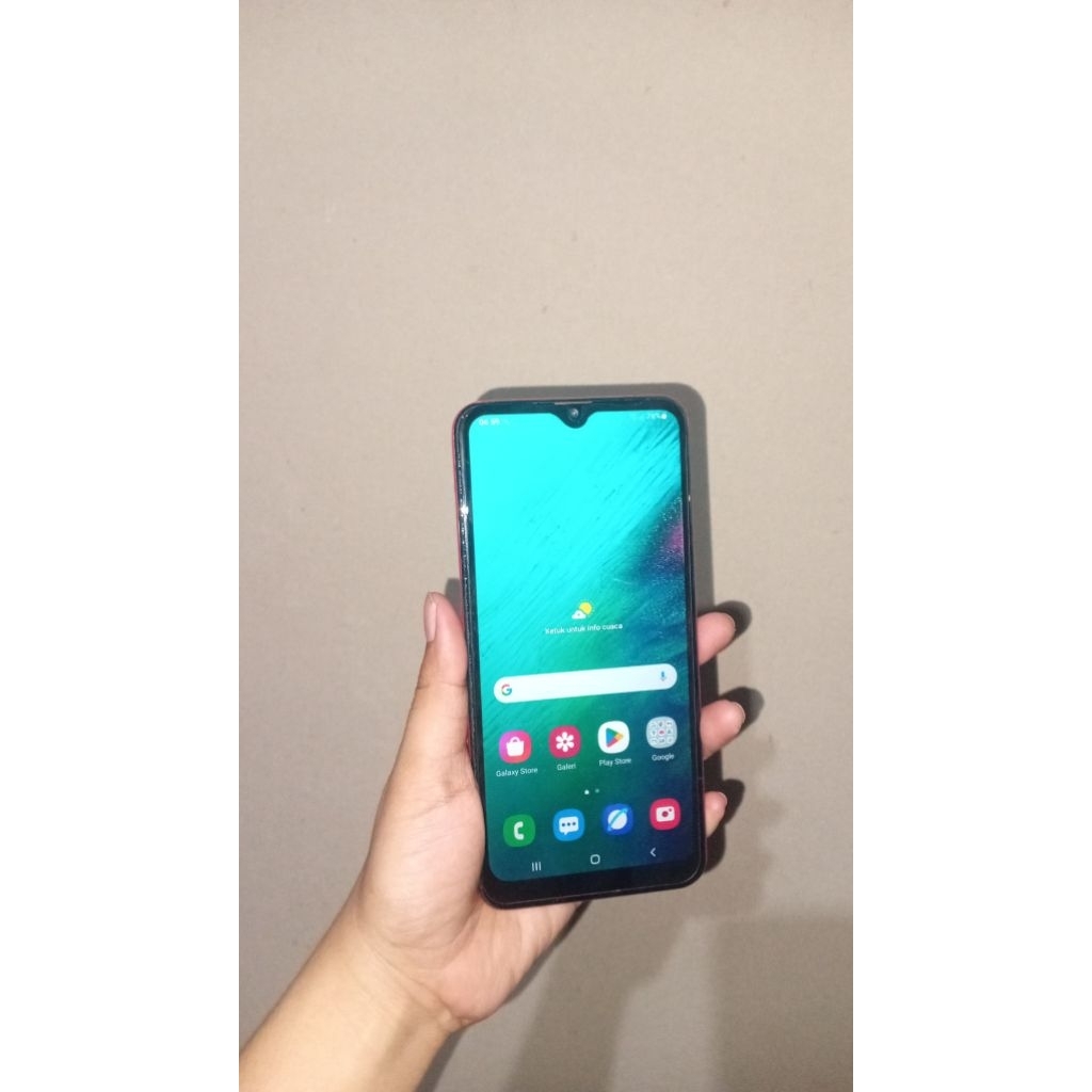 hp second Samsung A20 ram 3