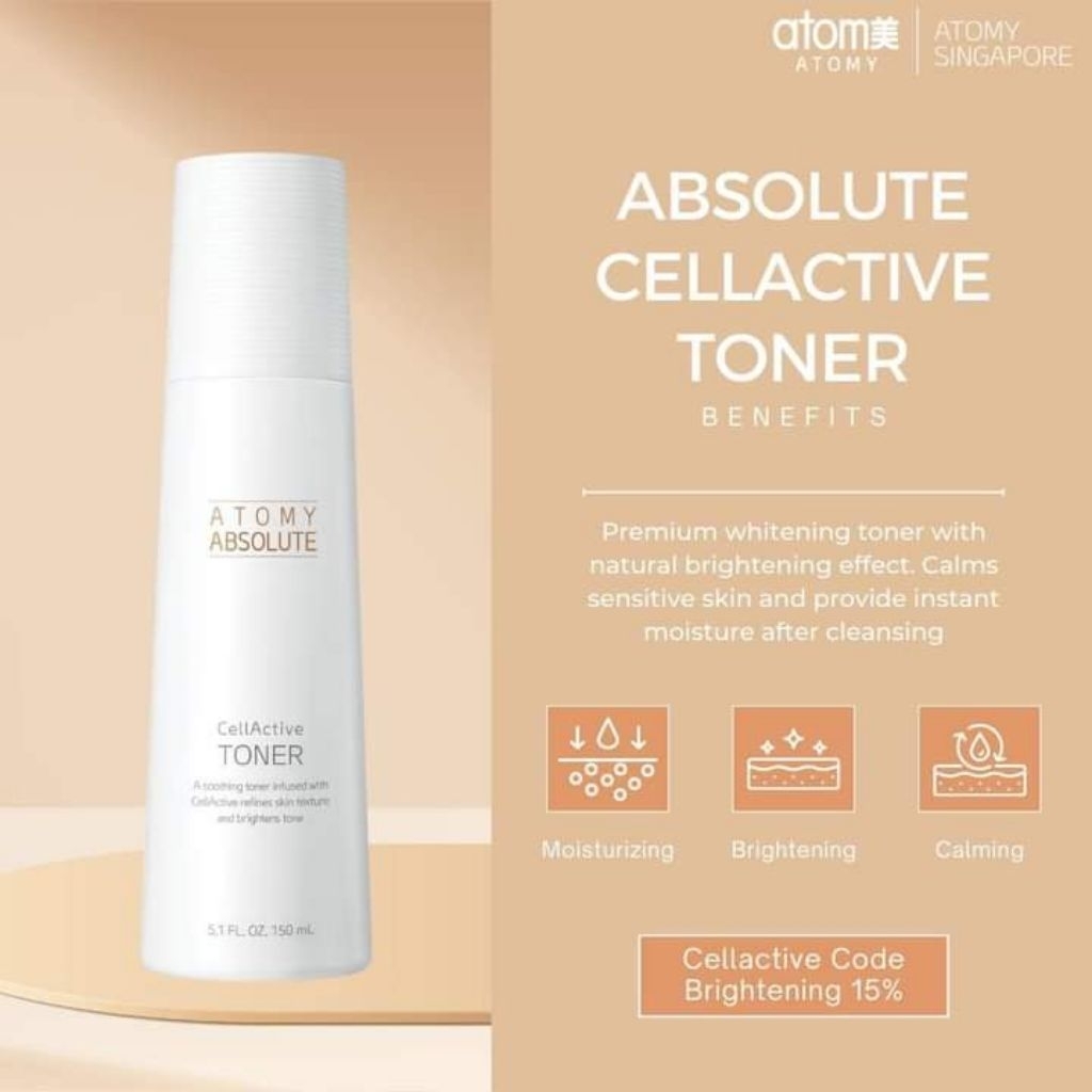 Atomy absolute toner wajah ori anti aging ready